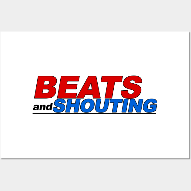 Beats and Shouting Wall Art by nochi